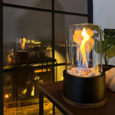 Біокамін Nice & Cozy Loft настільний чорний