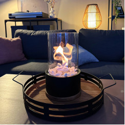 Біокамін Nice & Cozy Loft настільний чорний