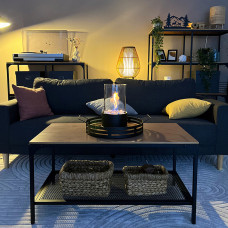 Біокамін Nice & Cozy Loft настільний чорний