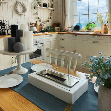 Біокамін Nice & Cozy Stand настільний білий