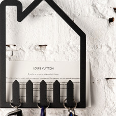 Ключниця Nice & Cozy HouseKey чорна