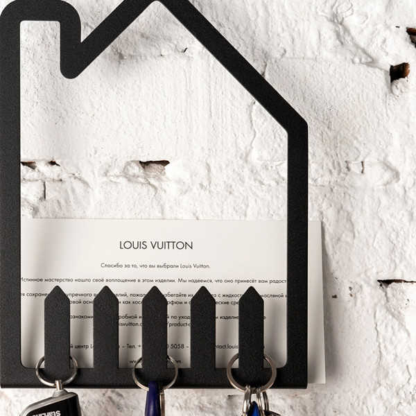 Ключниця Nice & Cozy HouseKey чорна