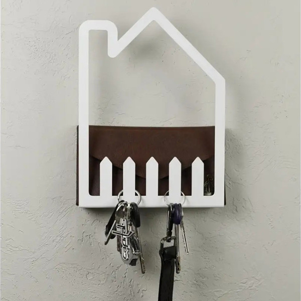 Ключниця Nice & Cozy HouseKey біла