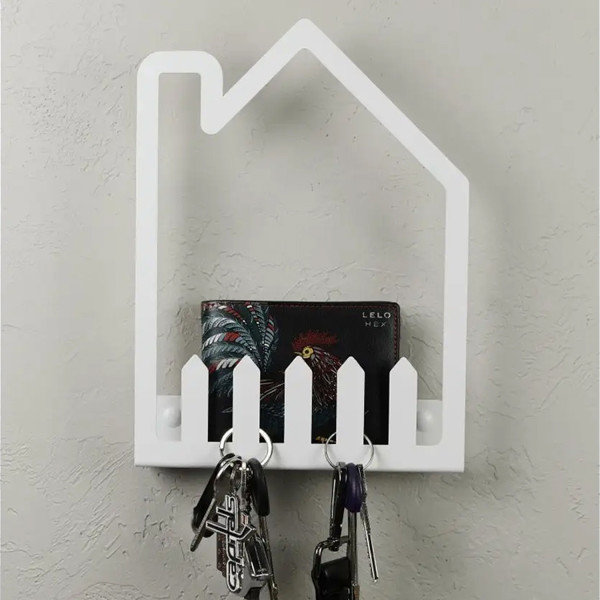 Ключниця Nice & Cozy HouseKey біла
