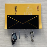 Ключниця Nice & Cozy Letterbox чорна