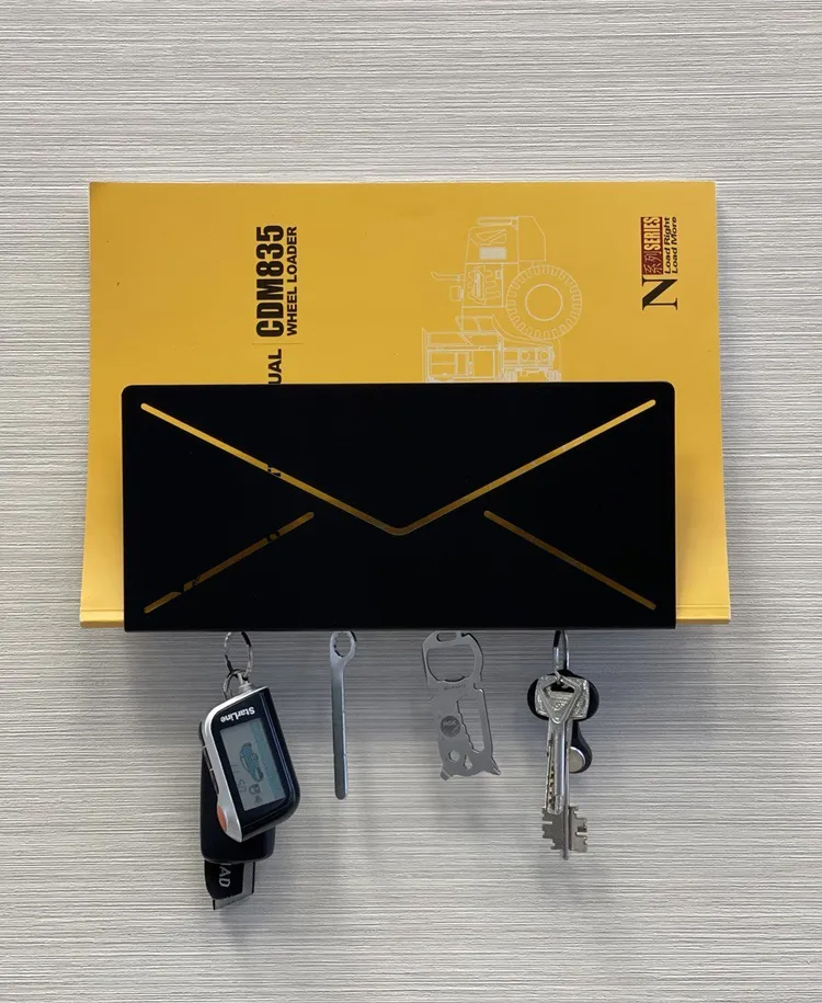 Ключниця NC Home Letterbox чорна