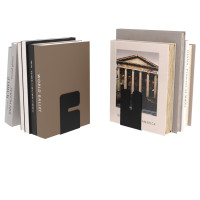 Тримачі для книг (комплект 2 шт) Nice & Cozy Bent чорні