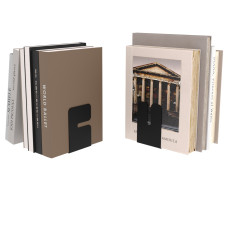 Тримачі для книг (комплект 2 шт) Nice & Cozy Bent чорні