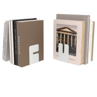Держатели для книг (комплект 2 шт) Nice & Cozy Bent белые