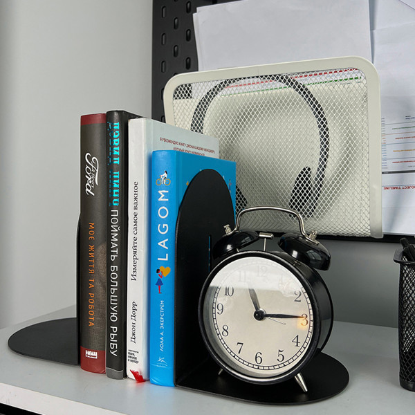 Тримачі для книг (комплект 2 шт) Nice & Cozy Stand чорні