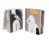 Тримачі для книг (комплект 2 шт) Nice & Cozy Stand білі