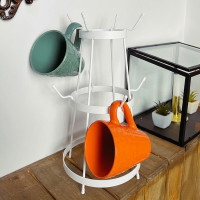 Подставка под чашки Nice & Cozy Garret металлическая белая