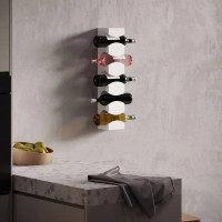 Полиця-тримач для вина Nice & Cozy S-Wine на 5 пляшок біла