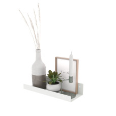 Полиця металева Nice & Cozy Simple S 31 см біла