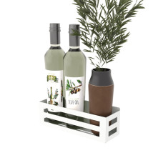 Полиця в ванну кімнату Nice & Cozy Perfo біла
