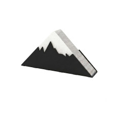 Серветниця металева Nice & Cozy Everest M для серветок 12х12 см чорна
