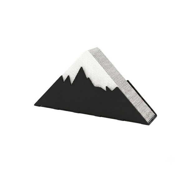 Серветниця металева Nice & Cozy Everest M для серветок 12х12 см чорна