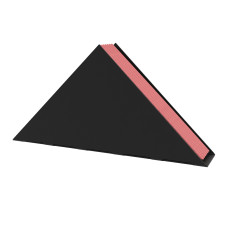 Серветниця металева Nice & Cozy Triangle L для серветок 16,5х16,5 см чорна