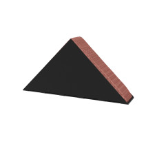 Серветниця металева Nice & Cozy Triangle M для серветок 12х12 см чорна