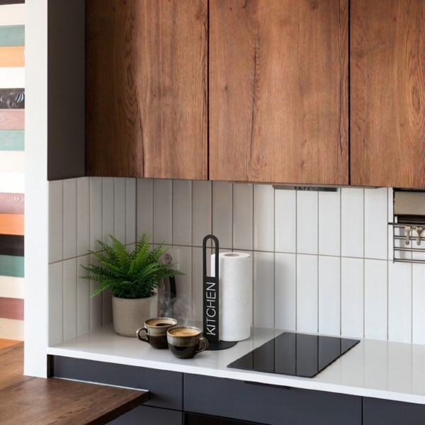 Тримач для паперових рушників Nice & Cozy Kitchen M140 чорний