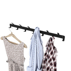 Вішак для одягу та рушників Nice & Cozy Coatrack на 13 гачків чорний