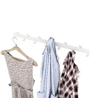 Вішак для одягу та рушників Nice & Cozy Coatrack на 13 гачків білий