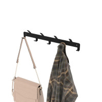 Вешалка для одежды и полотенец Nice & Cozy Coatrack на 9 крючков черная