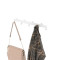 Вішак для одягу та рушників Nice & Cozy Coatrack на 9 гачків білий